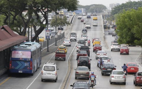 Ruta. En ciertos tramos de la avenida de Las Américas los carriles serán aún compartidos.