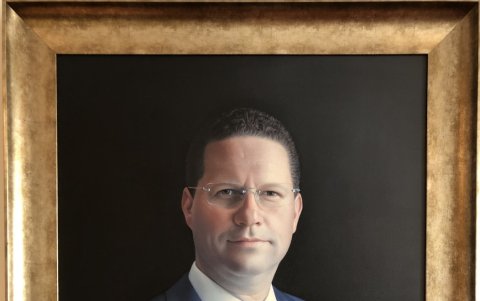 Retrato del alcalde de Quito, Mauricio Rodas