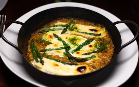 Moro cremoso con Camembert