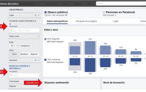 La segmentación es importante pautar publicidad en redes sociales.