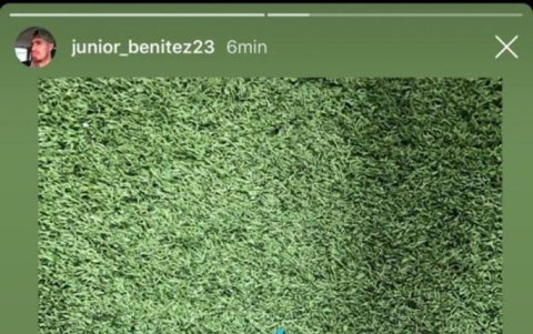 El polémico mensaje de Óscar Benítez en Instagram.