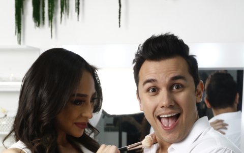 La principal afinidad de la pareja es el buen humor.