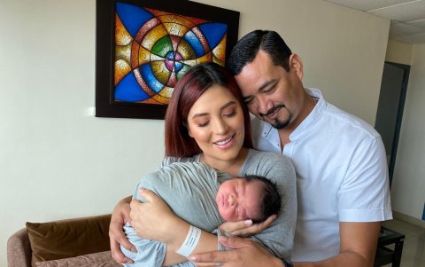 Con Gastón y Mateo.