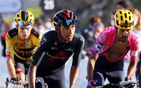 Egan Bernal viene al país como ganador del Tour de Francia 2019 y Giro de Italia 2021..