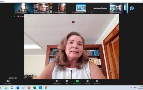 Zobeida Aragundi, de la CNA-núcleo Guayas, reiteró que buscaban conocer más sobre la trayectoria y antecedentes de los aspirantes.