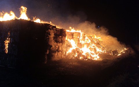 Aún se desconoces las causas del incendio ocurrido en Marcelino Maridueña, en Guayas.