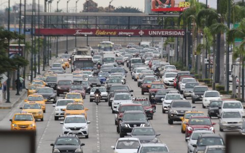 El operativo hizo que colapsaran los principales puntos de accesos a Guayaquil,