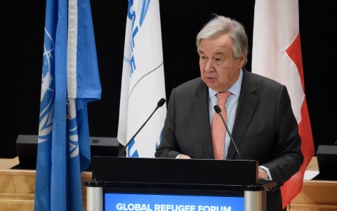 Ginebra. El jefe de la ONU, António Guterres, en diciembre pasado.