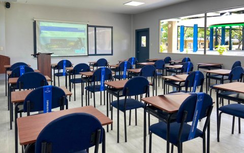 Las instalaciones de la Universidad Ecotec están listas para reanudar las labores académicas, cuando el COE cantonal lo disponga.