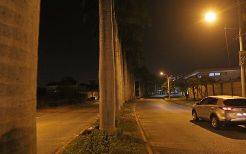 Tramos, como el de la gráfica, son constantes a lo largo de la vía principal de La Puntilla.