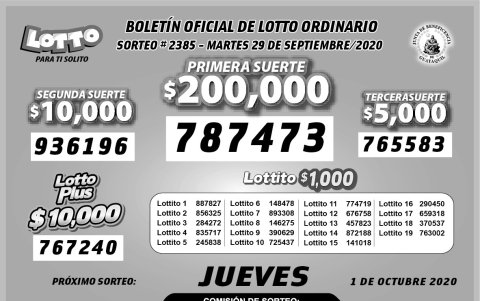 Resultados oficiales.