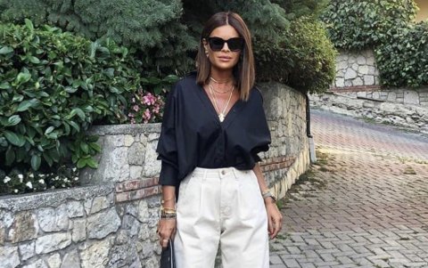 Al doblar las bastas de este pantalón se conseguirá el efecto de mayor altura.