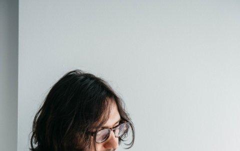 Mauricio junto a su hija Chloé.