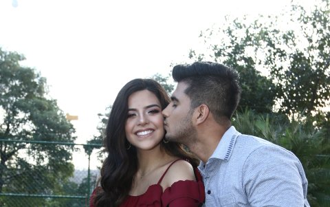 Ellos se conocieron a través de Instagram.