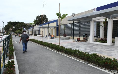 Obra. La avenida Delta es una de las mejoras.