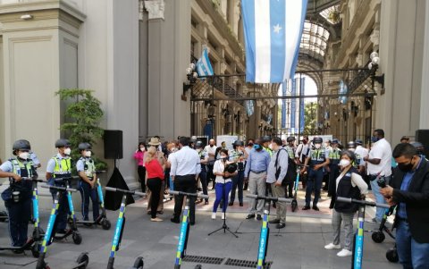 Los monopatines circularán únicamente por el casco comercial del centro.