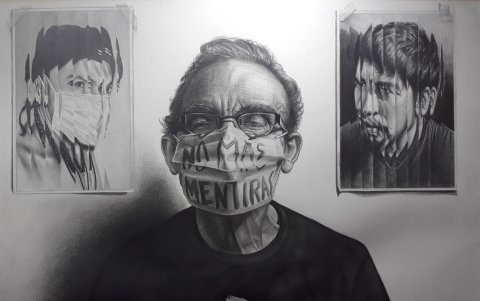 William Martínez se llevó el primer premio con 'No más mentiras'.