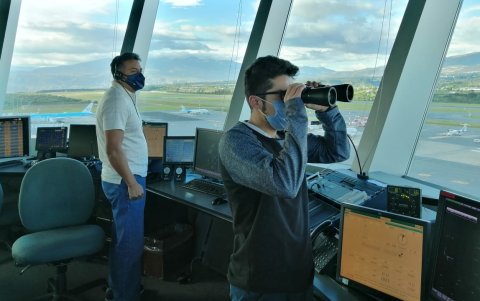 105 Controladores de Tránsito Aéreo operarán este feriado.