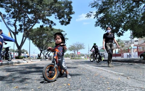 Los niños son los que más han disfrutado de la actividad.