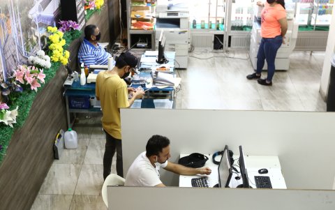 El tercer cyber de Marcos Alvarado, inaugurado a mediados de septiembre pasado.