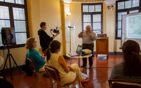 El Presley Norton regresó a sus activiades presenciales con el Bus Kultural.