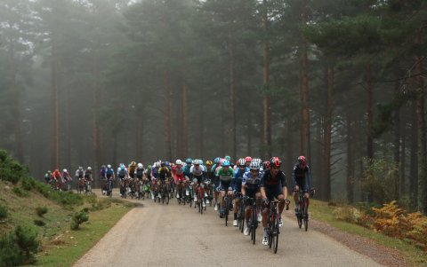 El ciclista ecuatoriano ha contado con el apoyo y la protección de sus compañeros del Ineos.