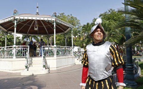 Recreación. Diferentes actividades culturales se desarrollan en el centro histórico de la ciudad.