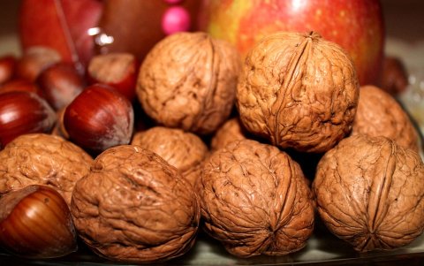 Los frutos secos como las nueces son ricos en ácidos Omega 3.