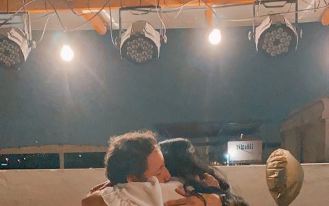 Durante la petición de mano.