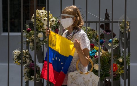 La caraqueña Hilda Moreno.