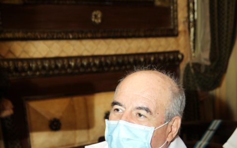 El doctor Patricio Toledo Aguilar, director del hospital municipal Puerto Lisa.