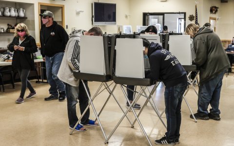 La participación en estas elecciones en Estados Unidos fue la más alta en 120 años.