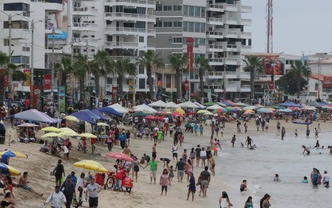 Para estas fechas, el balneario tiende a llenarse de turistas.