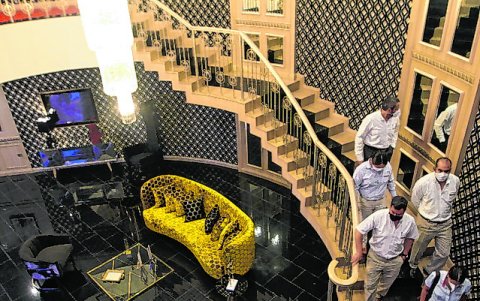 Este es el aspecto de las nuevas salas VIP que tiene la edificación.