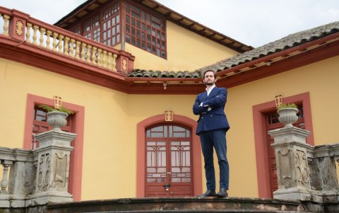 Se declara amante del campo y confiesa que en Quito se siente demasiado citadino.