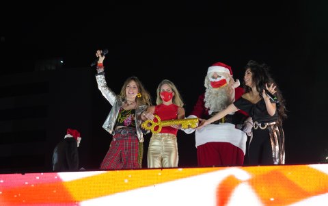 Pamela Cortés y Mirella Cesa participaron del evento.