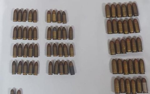 Evidencias. Un total de 186 cartuchos fueron retenidos por la Policía.