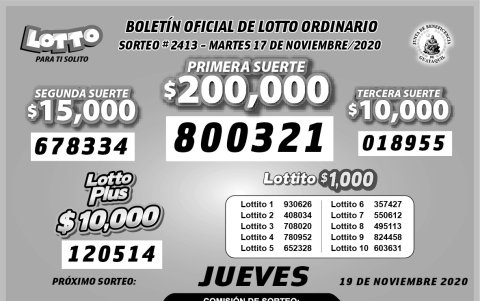 Resultados oficiales.