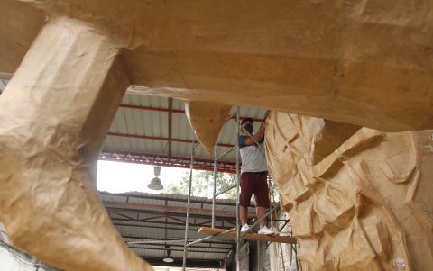 Los artesanos aunque dicen estar preocupados, se acogieron a la medida para evitar un posible rebrote.