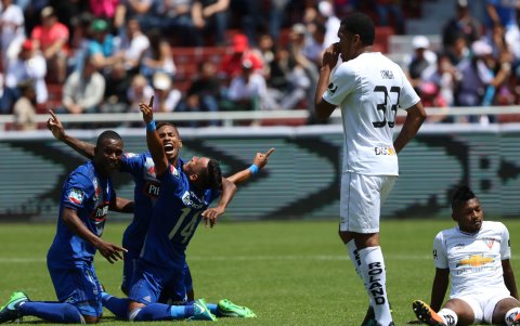 En 2017 Emelec protagonizó una histórica remontada en el estadio de Liga de Quito.