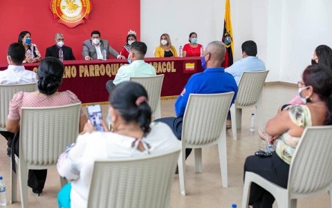 . 2. Acto. Este año, solo se desarrolló una breve sesión solemne