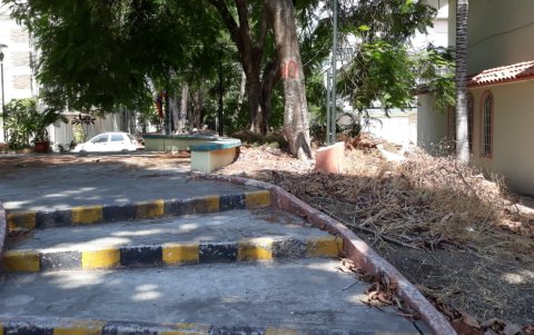 Espacios. Se prevé darle mantenimiento una vez a la semana.