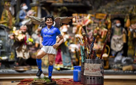En las últimas horas se multiplicaron los pedidos de estatuas de Maradona