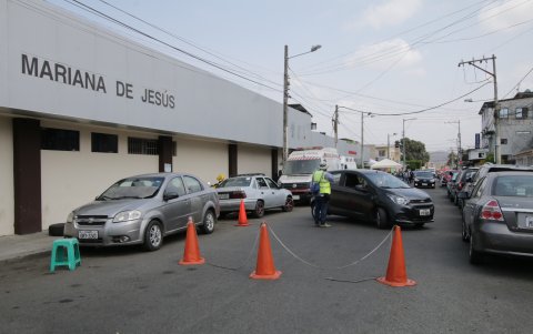 Situación. Un tramo de la calle se cierra.