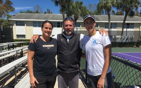 El ecuatoriano trabaja desde el 2007 en la academia IMG, de Florida, un prestigioso centro deportivo.