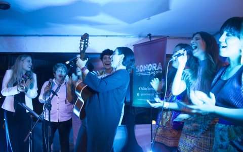 Presentación del Festival Internacional Sonora Bogotá 2019.