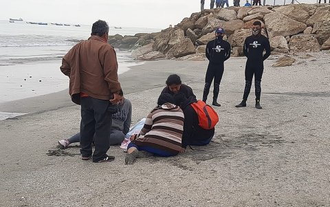 A las 06:00 de ayer, finalmente el cuerpo de Óliver fue encontrado.