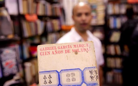 Un ejemplar de 'Cien años de soledad'.