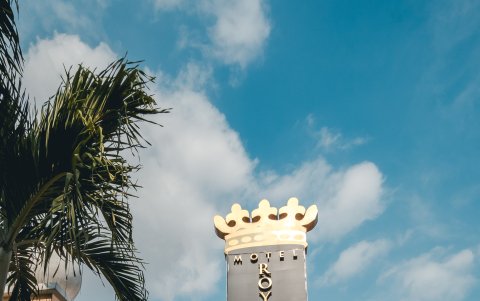 Instalaciones del motel Royalton.