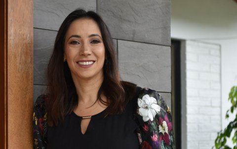 La asambleísta Gabriela Larreátegui.